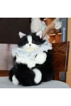 Tuxedo Cat Doll Backpack